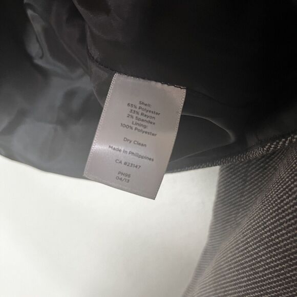 Talbots Womens Blazer Jacket Brown Taupe Four Button Career Sz 6 - Picture 6 of 9